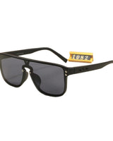Cross-border European and American printed fashion retro men's and women's sunglasses one-piece style glasses alphabet modern sunglasses cycling glasses