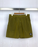 STONE 20SS Island Metal Nylon Compass Small Label Athleisure Summer Quick-Dry Beach Cropped Shorts