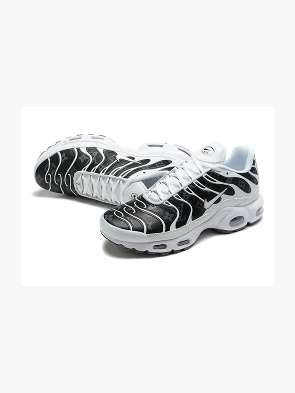 Nike Air Max Plus TN — Custom LV Edition | Black & White | One of a Kind